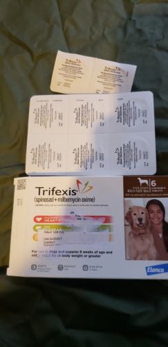 Trifexis for Adult Dogs 60-120lb 8 Tabs