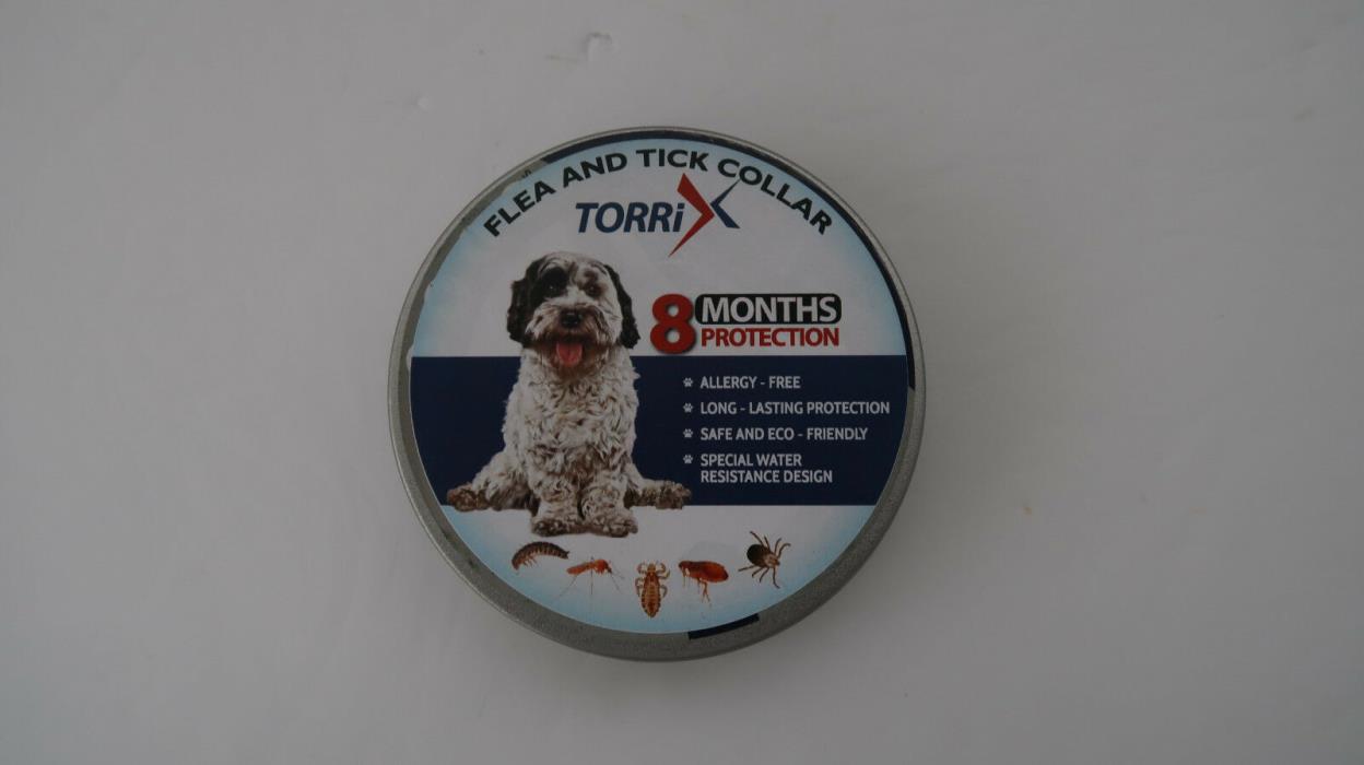 Torrix Flea and Tick Collar 8 Months Protection for Dogs