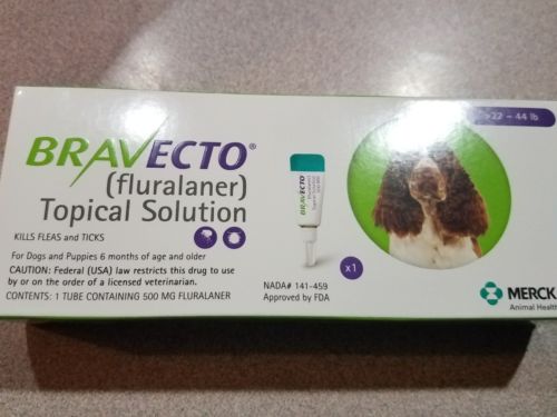 bravecto for dogs 22-44lbs