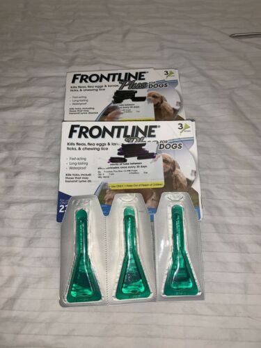 Frontline Plus Flea Treatment for Dogs - 9 Doses (23-44 Lbs.)