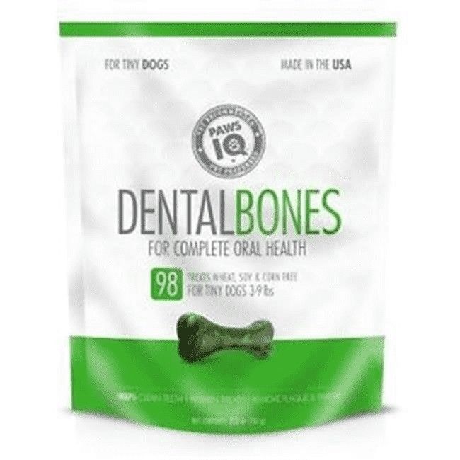 98 Count - Wheat, Soy, Corn, and Gluten Free Dental Bones For Dogs - Made in USA