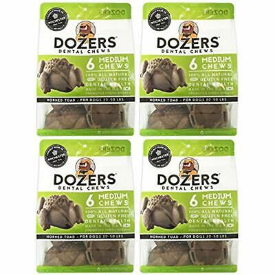 Dozers Horned Toad Dental Dog Chews - 100% All Natural Ingredients Gluten Free 4