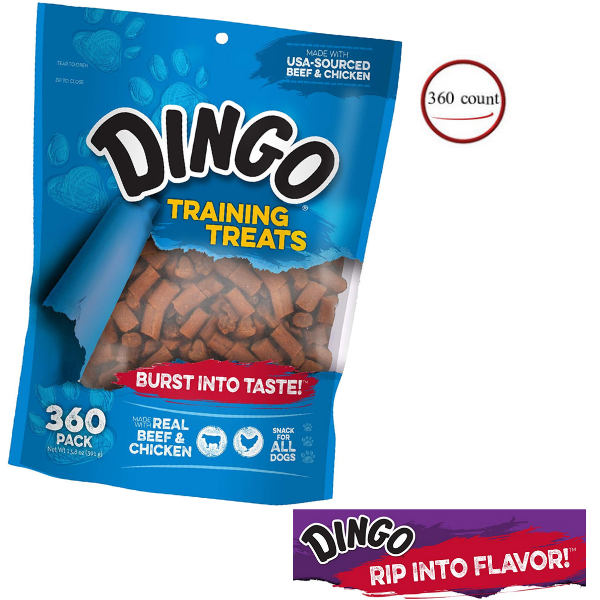 Dingo Dog Pet Food Snack Indestructible Scratched Up Love Great Teeth Soft Clean