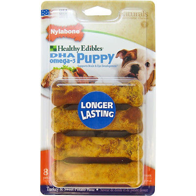 Nylabone Healthy Edibles For Puppies- Turkey & Sweet Potato