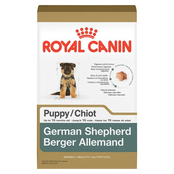 Royal Canin Breed Health Nutrition German Shepherd Puppy Dry Dog Food, 30 lbs