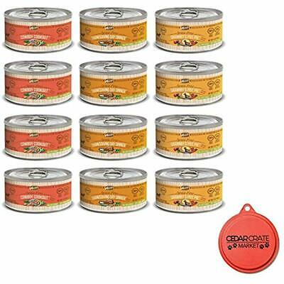 Cedar Crate Market Merrick Grain Free Canned Wet Dog Food Variety Bundle With -