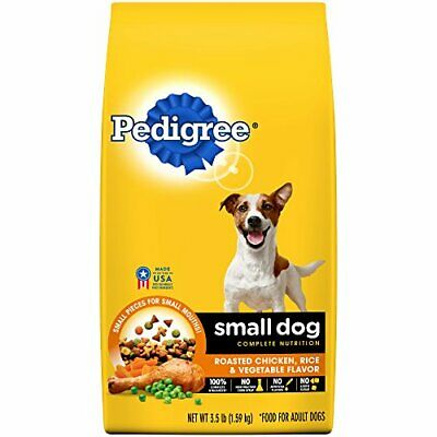 PED S-Dog Complete Nutrition Dry Food Roasted Chix/Rice/Veg, 3.5# Bag Exp 6/19