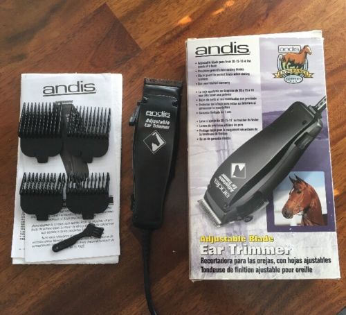 Andis MC-2 Adjustable Blade Ear Trimmer With 0-4 Guards - Free Shipping
