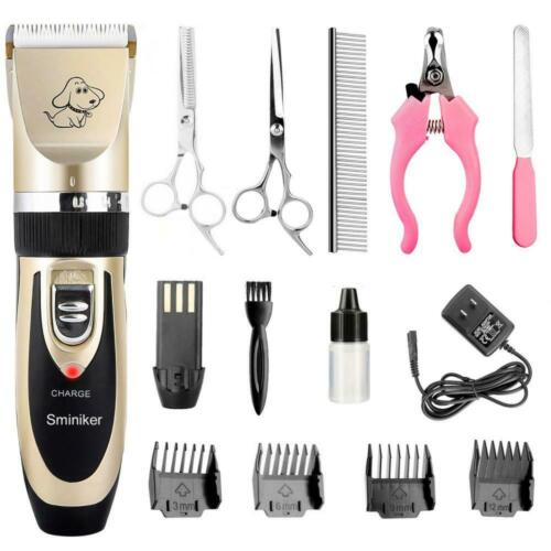 Sminiker Professional Rechargeable Cordless Dogs and Cats Grooming Clippers...