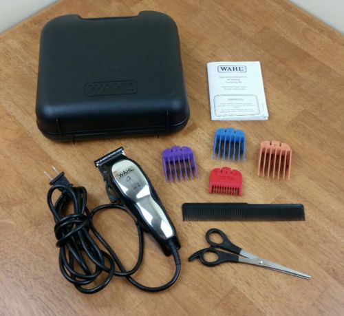 Wahl Animal Grooming Kit With Attachments and Scissors In Case