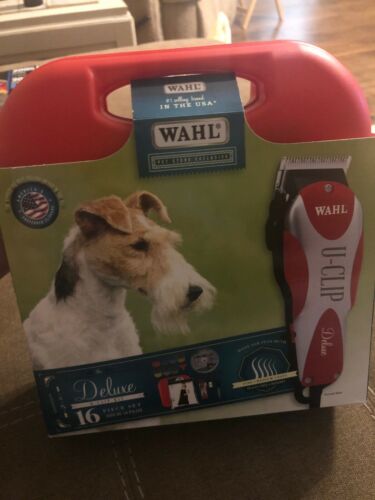 Wahl 9484-300 Professional Animal Deluxe U-Clip Pet Grooming Kit (CL832)