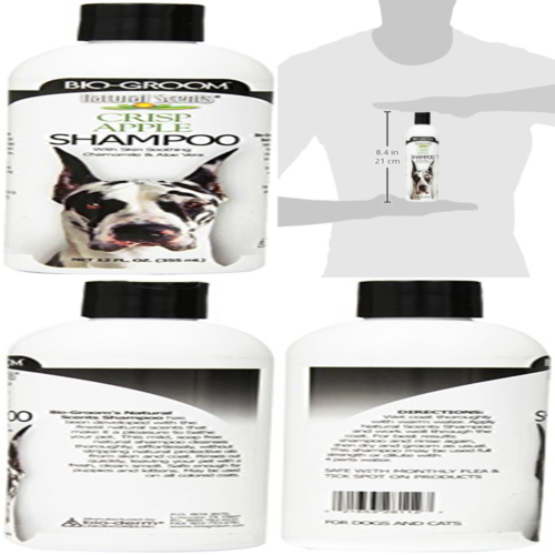 Natural Scents Crisp Apple Scented Shampoo 12 OZ BOTTLE Pet Supplies