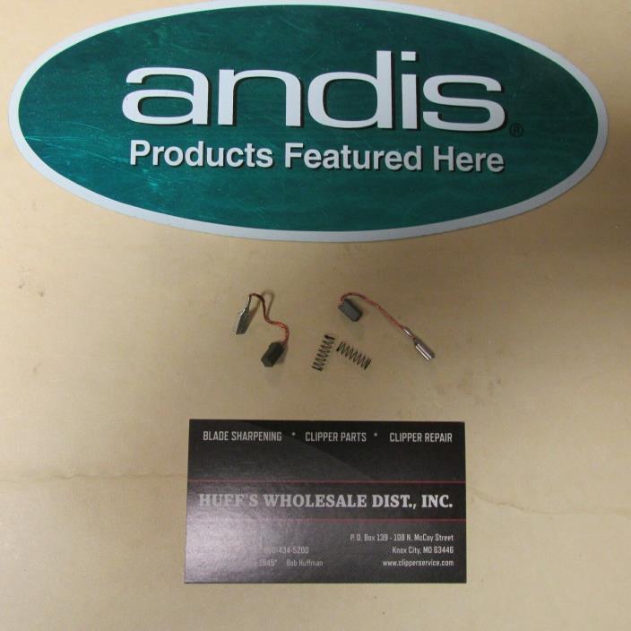 New Andis Parts> AGC Ultra Edge Parts 2-Carbon Brush  and  2-Brush Springs