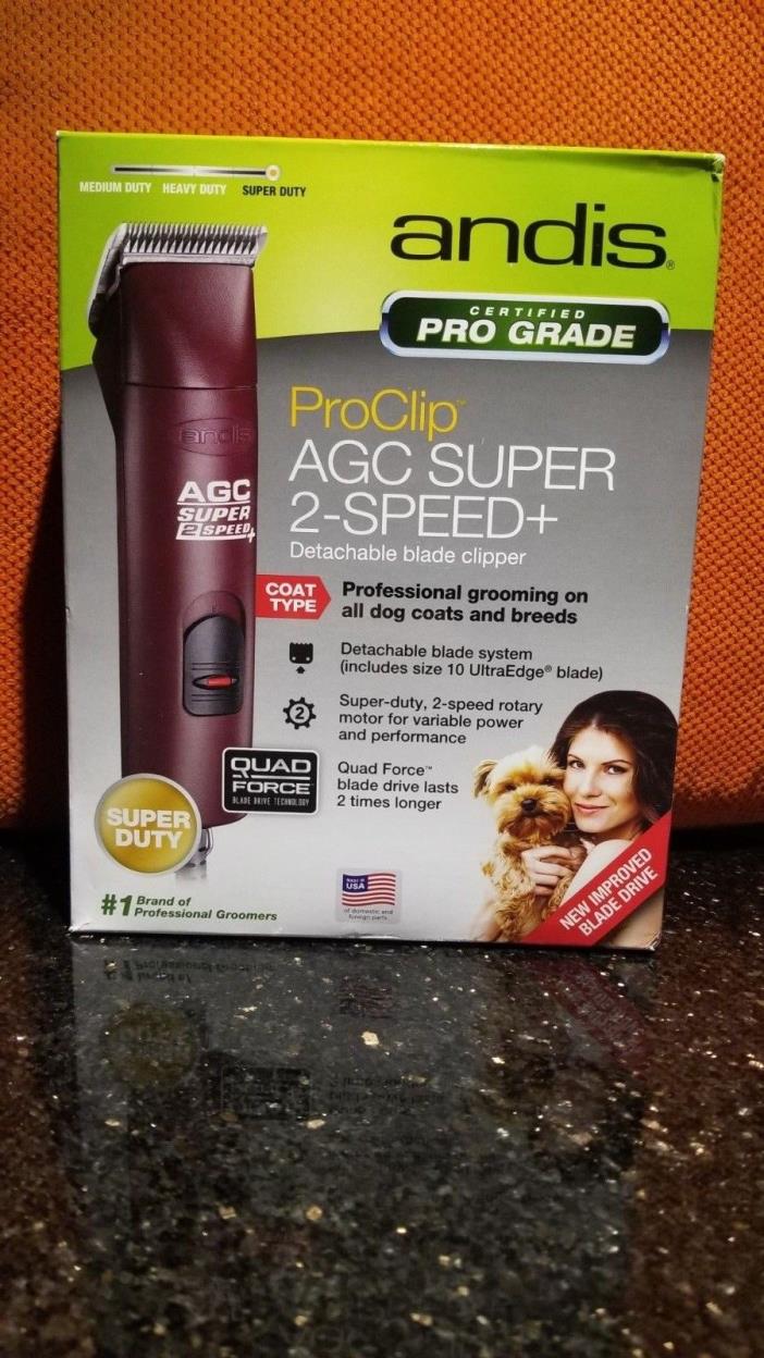 Andis UltraEdge Super 2-Speed Detachable Blade Clipper #10