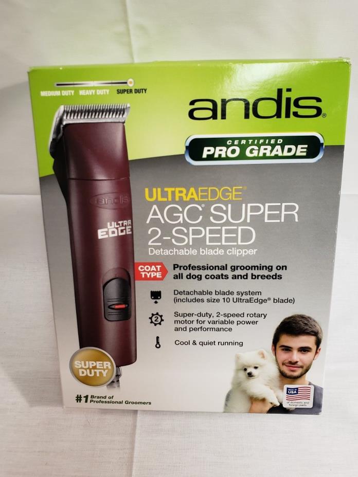 *NEWSALE*Andis Pro UltraEdge AGC Super 2-Speed Pet Hair Clipper 23280 Brand New!