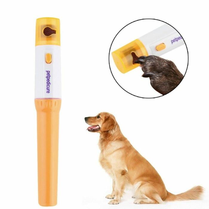 Electric Painless Pet Nail Clipper for Dogs Cats Paw Nail Trimmer