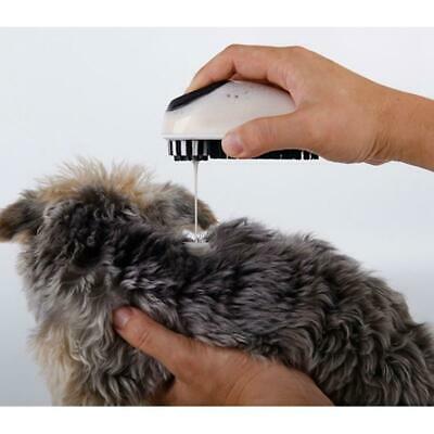 Pet Grooming Bath Brush For Short And Long Hair Soft Rubber Bristles Dog Soap An