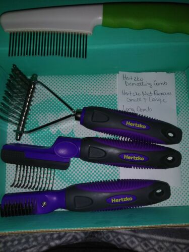Hertzco Pet Grooming Tools Lot Excellent Used Condition
