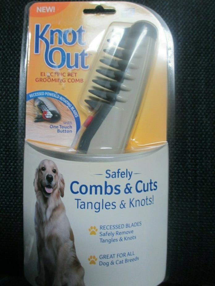 Knot Out Electric Pet Grooming Combs & Cuts Remove Knots & Tangles Dog Cat Breed