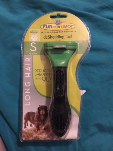 FURminator deShedding Tool for Dogs, Small, Long Hair