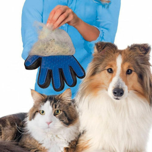 New Pet Grooming Gloves Breathable Comfortable for Cats,Dogs Washing USA Sell