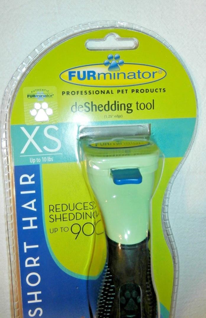 FURminator deShedding Tool for X-SMALL dog AUTHENTIC FURminator NEW