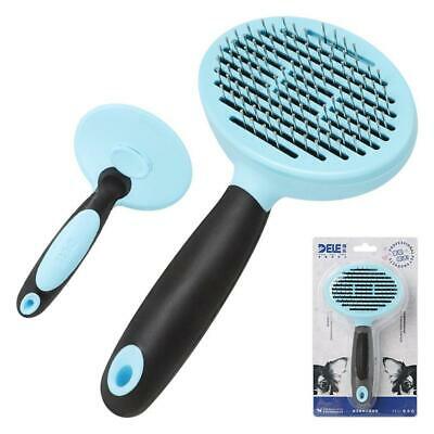Dog Grooming Brushes and Combs with Massage Head Metal