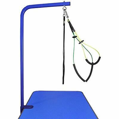 Downtown Pet Supply Grooming Arm With Clamp (36" Adjustable Arm-BLUE) And +