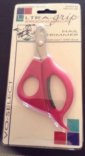 Ultra Grip Ergonomic Dog Or Cat Pet Nail Trimmer Small-Medium NEW Vo-Select