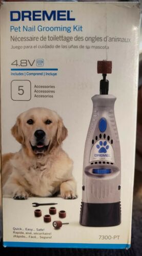 Dremel Cordless Dog Nail Kit Pet Clipper Trimmer Grooming Rotary Pedicure Tool