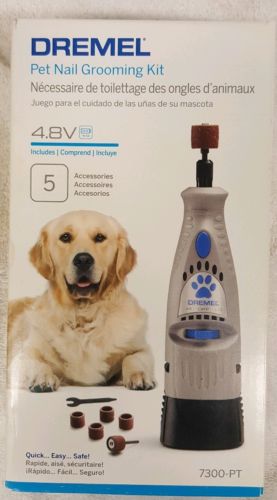 Dremel Cordless Dog Pet Nail Trimmer 7300-PT 4.8V Pet Nail Grooming tool