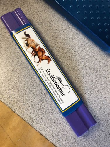 Equi Groomer Deshedding Blade 9.5” Purple NWT