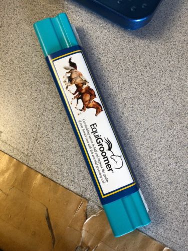 Equi Groomer Deshedding Blade 9.5” Tourquois NWT