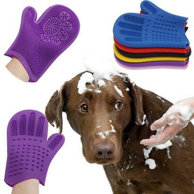 Silicone Glove For Grooming Pet Bath Hair Brush Comb