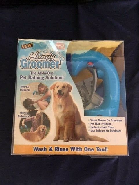 Handy Groomer, The All in One Pet Bathing Solution. Wash and Rinse with one tool