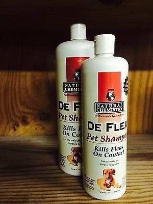 Natural Chemistry De flea shampoo for Dogs