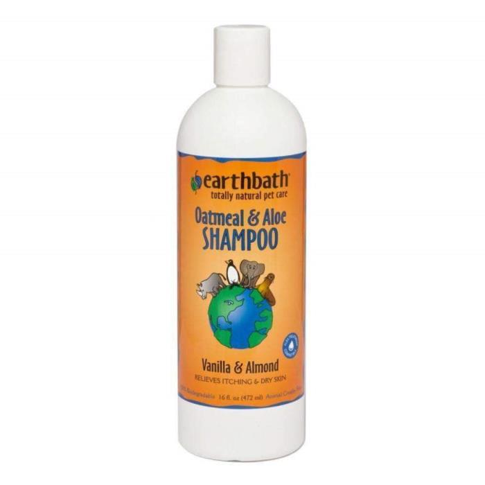 Earthbath Oatmeal and Aloe Shampoo for Dogs and Cats NEW NIP