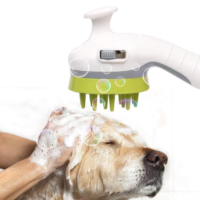 Dog Sprayer Bath Massage Brush Shower Sprayer, Assorted Colors