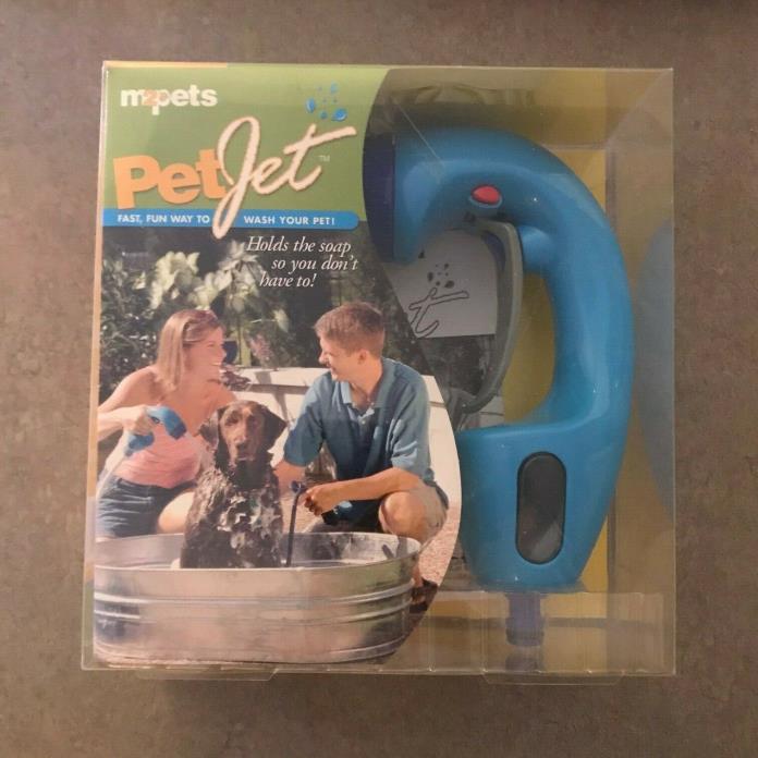M2Pets PetJet Spray Dog Washer Holds Shampoo - NEW