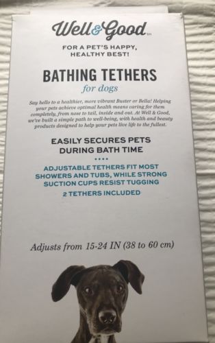 QUALITY - Well & Good Bathing Secure Mount & Leash Tethers for Dogs Bath Tub (2)