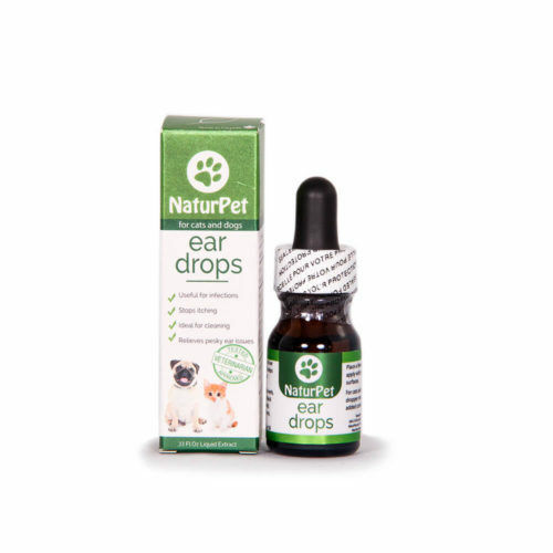 NaturPet 100% Natural Pet Ear Drops Infection Pain Medicine For Dogs & Cats