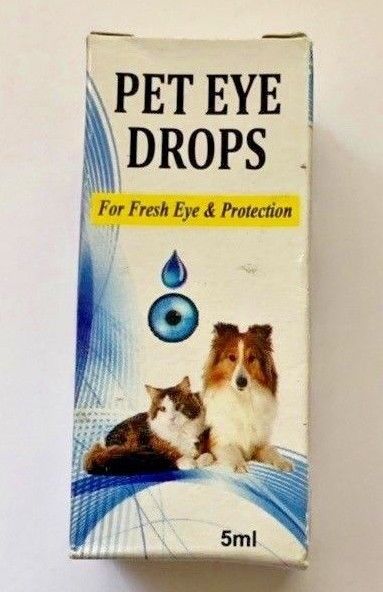 Best PET DOG/CAT Eye Drops - Infection Antibiotic Treatment - US Seller