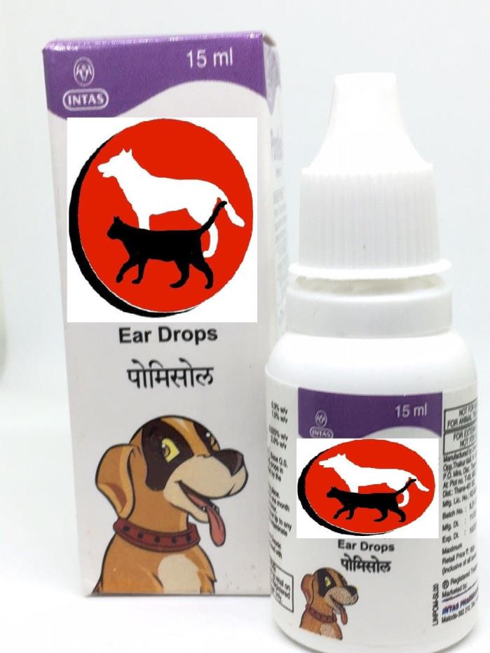 Best PET DOG/CAT Ear Drops - Infection Antibiotic Treatment - US Seller