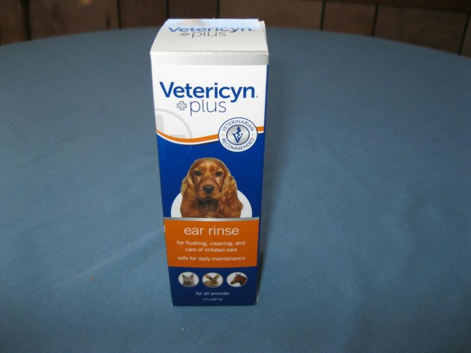 Vetericyn Plus All Animal Ear Rinse (3 oz)