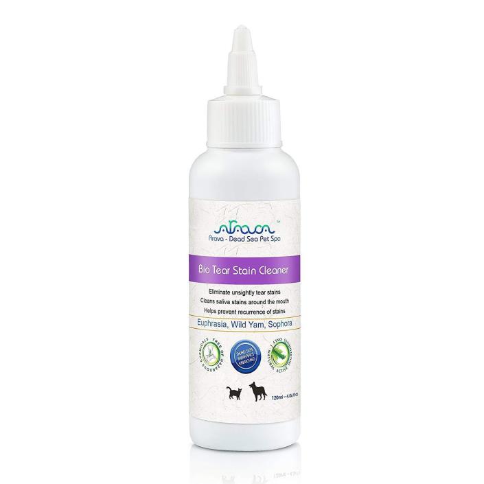 Eye Tear Stain Remover & Saliva Stain Cleaner for Pets-Natural Ingredients-120ml