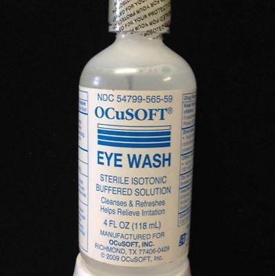 Ocusoft  Eye Wash Sterile Irrigation Solution 4 oz
