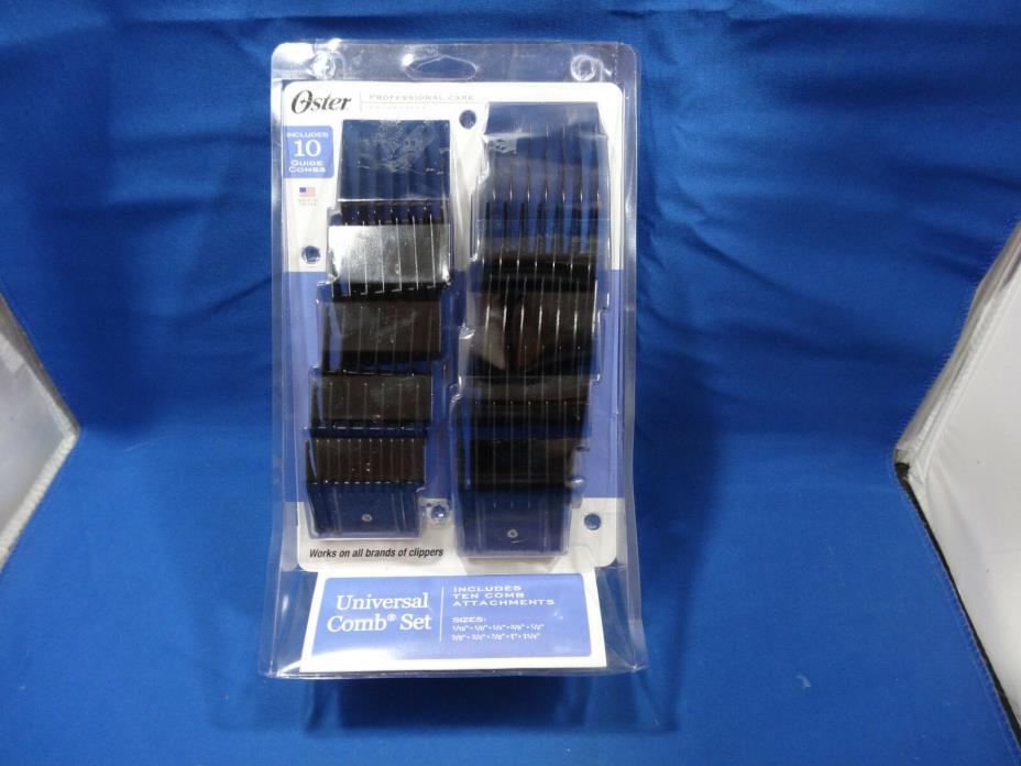 Oster A5 Universal Comb Attachment 10pc Set Free Shipping!!!!