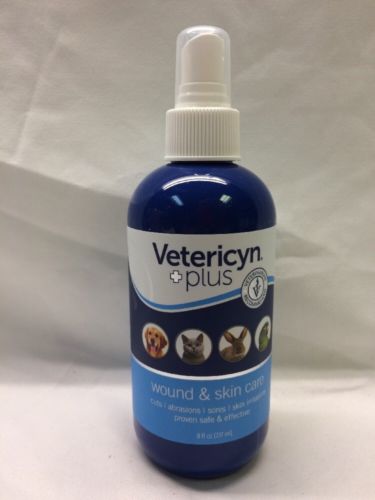 Vetericyn Plus Wound & Skin Infection Care 8 oz Spray 05/22 New 015 C