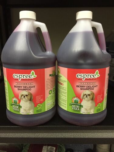 (2) Espree Natural Berry Delight - x2 Shampoo 1 Gallon - Free Priority Shipping