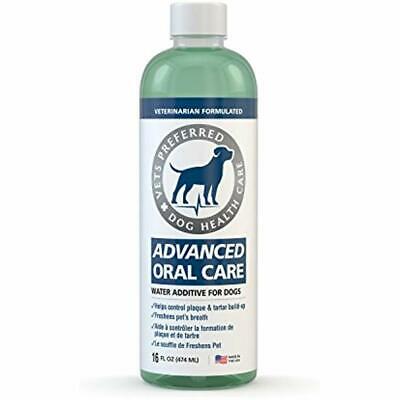SALE Dog Breath Freshener Water Additive - Fights Bad Breath, Removes Plaque And